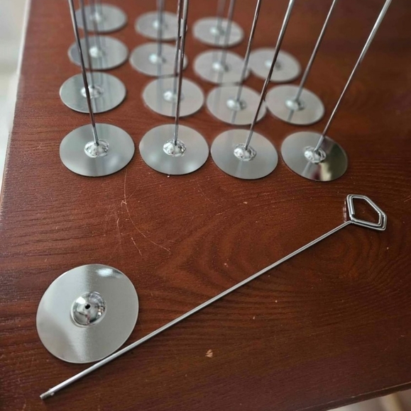 16 diamond-shaped table number holders - Picture 4 of 4